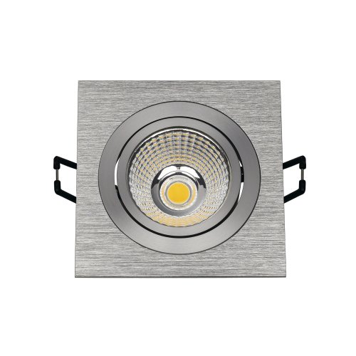 SLV NEW TRIA LED DL SQUARE Set, downlight, geborsteld aluminium, 6 W, 38&deg;, - Slv 113916 3 rgb - 20028530
