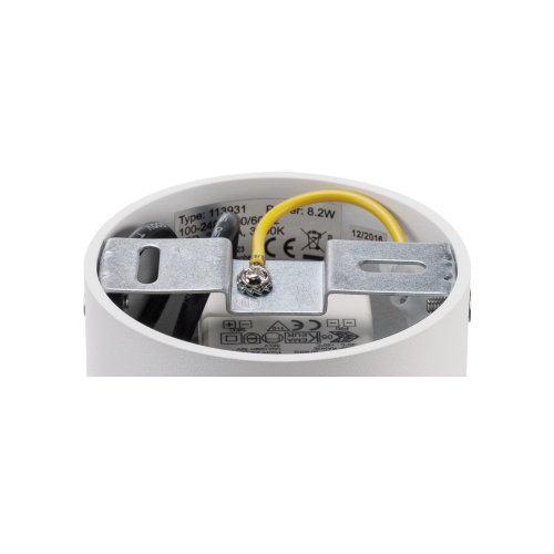 SLV TRILEDO ROUND CL opbouwdownlight, mat wit, led, 6 W, 38&deg;, 3000 k, incl - Slv 113931 d1 rgb - 20028535