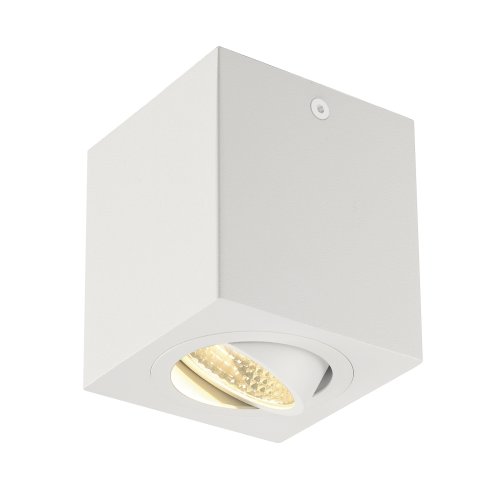 SLV TRILEDO SQUARE CL opbouwdownlight, mat wit, led, 6 W, 38&deg;, 3000 k, inc - Slv 113941 1 h rgb - 20028537