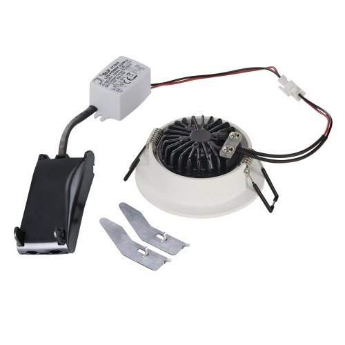 SLV NEW TRIA LED 3 W DL ROUND Set, downlight, mat wit, 38&deg;, 3000 K, incl.  - Slv 113951 2 rgb - 20208432