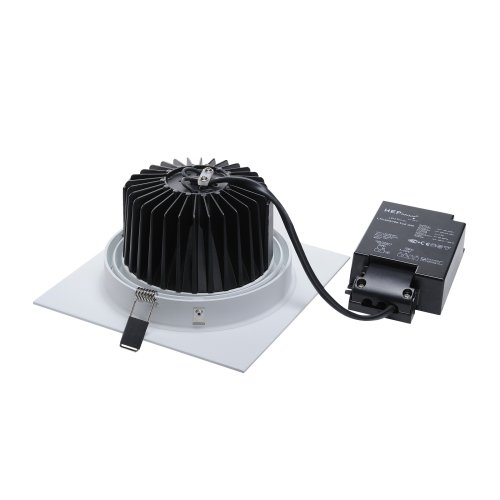 SLV NEW TRIA LED DL SQUARE Set, mat wit, 25 W, 30&deg;, 2700K, incl. driver, k - Slv 114281 2 rgb - 20208435