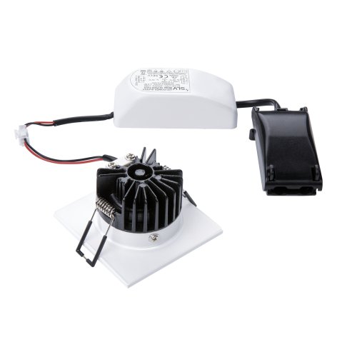 SLV PATTA-I, plafondinbouwlamp, rechthoekig, mat wit, 38&deg;, 3000 k, incl. d - Slv 114431 2 rgb - 20028561