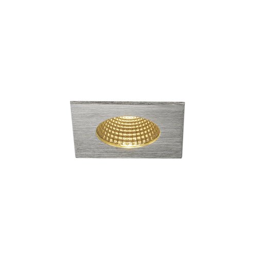 SLV PATTA-I, plafondinbouwlamp, rechthoekig, geborsteld aluminium, 38&deg;, 30 - Slv 114436 1 h rgb - 20028562