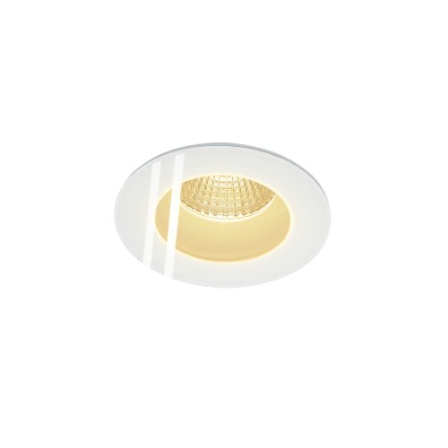 SLV PATTA-F, plafondinbouwlamp, rond, mat wit, 38&deg;, 3000 k, incl. driver - Slv 114441 1 h rgb - 20208436