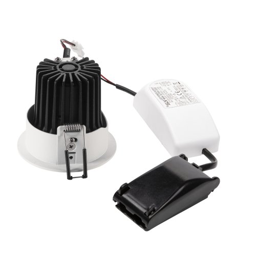 SLV H-LIGHT ROUND HOLE, mat wit, 12 W, 20&deg;, 2700 K, incl. driver, spiraalv - Slv 114481 2 rgb - 20208440