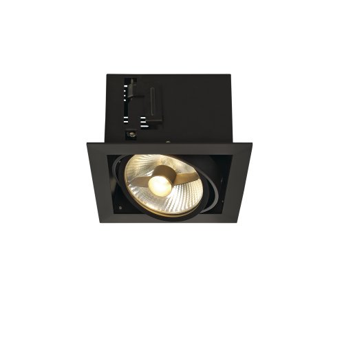 SLV KADUX 1 ES111 DOWNLIGHT, mat zwart, max. 75 W - Slv 115540 1 h rgb - 20028580