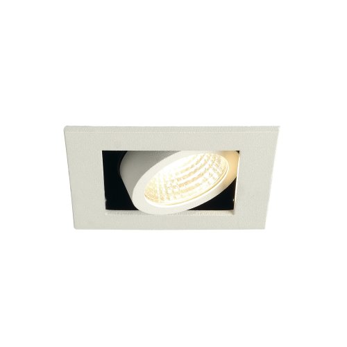 SLV KADUX LED DL-set, mat wit, 9 W , 38&deg;, 3000 K, incl. driver - Slv 115701 3 rgb - 20208448