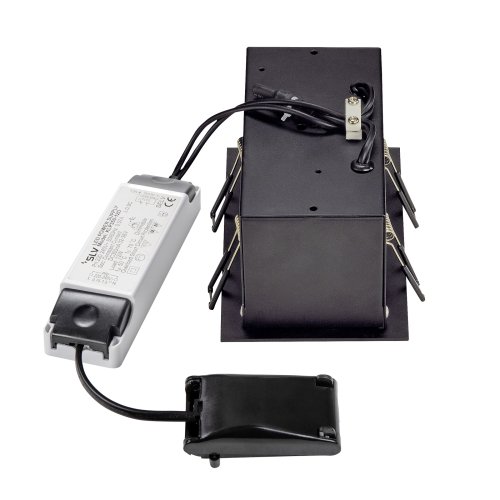 SLV KADUX LED DL-set, mat zwart, 2x9 W, 38&deg;, 3000 K, incl. driver - Slv 115710 2 rgb - 20028586