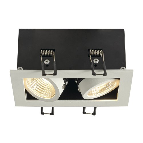 SLV KADUX LED DL-set, mat wit, 2x9 W, 38&deg;, 3000 K, incl. driver - Slv 115711 1 h rgb - 20208449