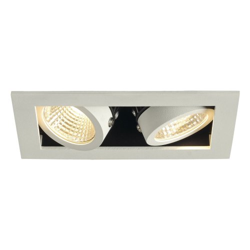 SLV KADUX LED DL-set, mat wit, 2x9 W, 38&deg;, 3000 K, incl. driver - Slv 115711 3 rgb - 20208449