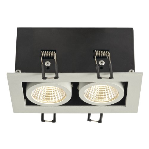SLV KADUX LED DL-set, mat wit, 2x9 W, 38&deg;, 3000 K, incl. driver - Slv 115711 4 rgb - 20208449