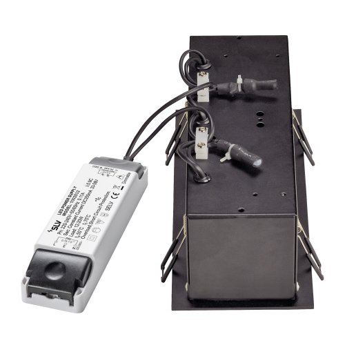 SLV KADUX LED DL-set, mat zwart, 3x9 W, 38&deg;, 3000 K, incl. driver - Slv 115720 2 rgb - 20028588
