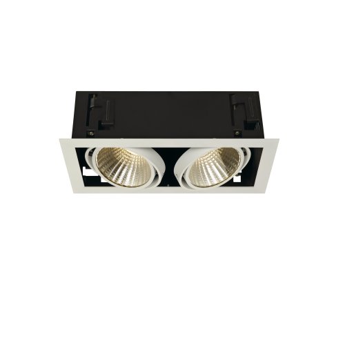SLV KADUX LED DL-set, mat wit, 2x24 W, 30&deg;, 3000 K, incl. driver - Slv 115741 1 h rgb - 20208451