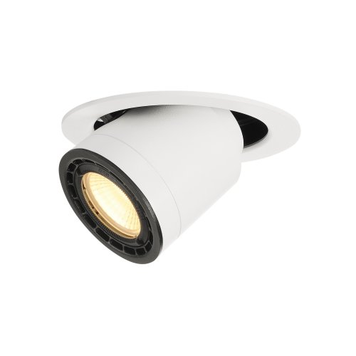 SLV SUPROS 78 MOVE plafondinbouwlamp, rond, wit, 3000 k, 60&deg; lens - Slv 116321 1 h rgb - 20028596