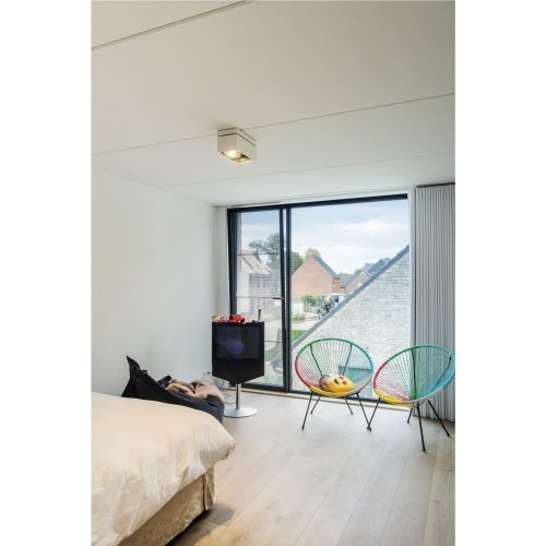 SLV KARDAMOD SURFACE SQUARE ES111 DOUBLE plafondlamp, vierkant, wit, 2xGU1 - Slv 117111 a2 rgb - 20028601