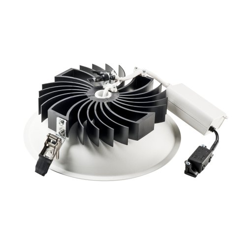 SLV OCCULDAS plafondinbouwlamp, rond, wit, 30 SMD LED, 26 W, 3000 k - Slv 117311 2 rgb - 20028606