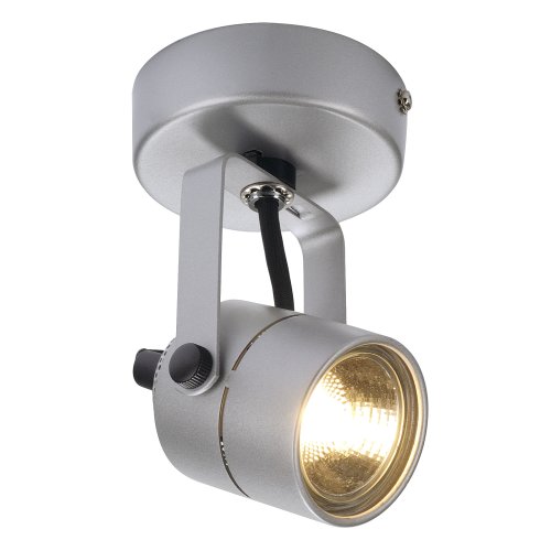 SLV SPOT 79 230 V wand- en plafondlamp, zilvergrijs, GU10 , max. 50 W - Slv 132024 3 rgb - 20028612