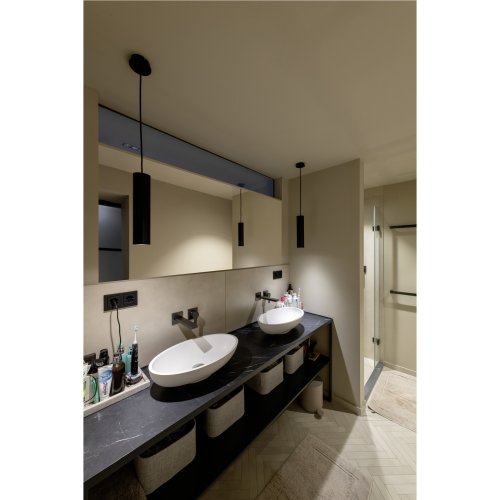 SLV Plafondrozet, 1 uitgang, rond, zwart, incl. trekontlasting - Slv 132600 151850 a1 rgb - 20208452