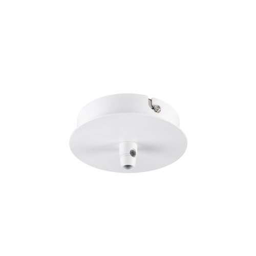 SLV Plafondrozet, 1 uitgang, rond, wit, incl. trekontlasting - Slv 132601 1 h rgb - 20208453