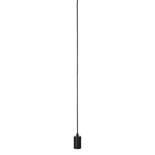 SLV FITU, hangarmatuur, A60, rond, zwart, 5m kabel met open kabeleinde, ma - Slv 132690 2 h rgb - 20208462