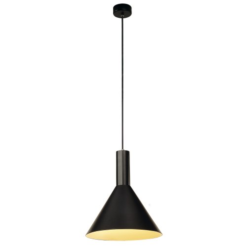 SLV PHELIA pendelarmatuur, zwart, D275/H320, E27, max. 23 W - Slv 133310 1 h rgb - 20028636
