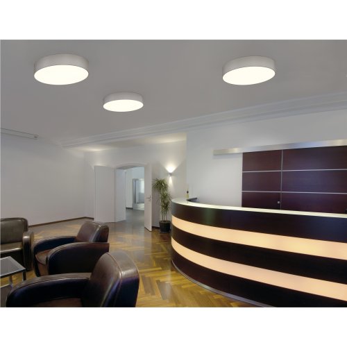 SLV MEDO PRO 60 plafondlamp, rond, wit, 2xT5 24 W, 2xTC-L 24 W, spaarlamp - Slv 133801 a1 h rgb - 20028645
