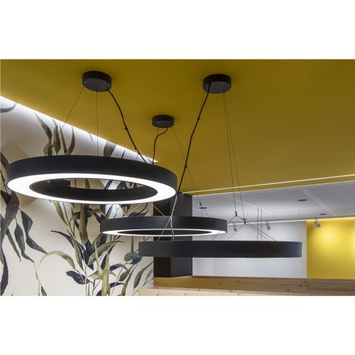 SLV MEDO Ring PRO 90 RING hanglamp , zwart, led - Slv 133850 a9 rgb - 20028650