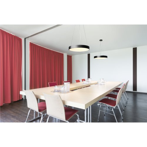 SLV MEDO 60 LED plafondlamp, zwart , optioneel hoogteverstelbaar - Slv 135120 a1 h rgb - 20028658