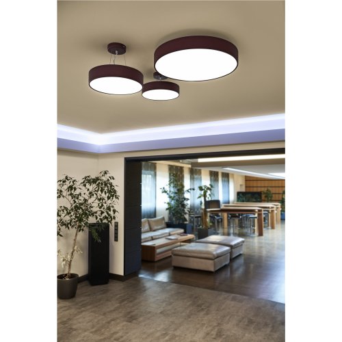 SLV MEDO 60 LED plafondlamp, wijnrood, optioneel hoogteverstelbaar - Slv 135126 135076 135026 135256 a1 rgb - 20028661