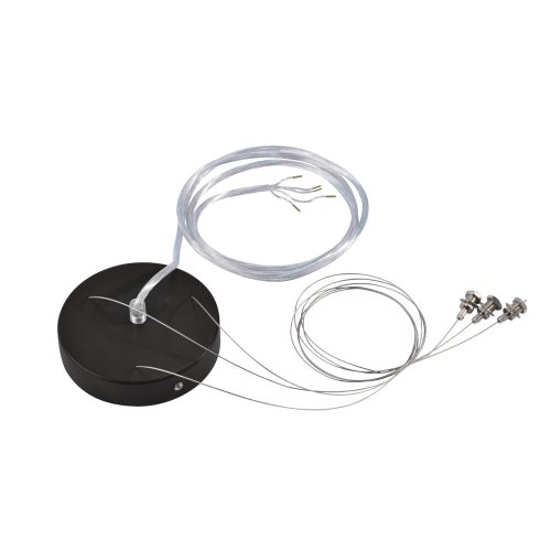 SLV Ophangset voor 1-10 V MEDO LED , zwart, 5-aderig - Slv 135250 1 h rgb - 20028665