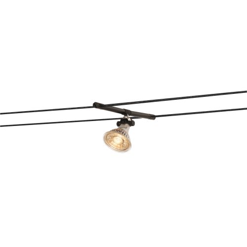 SLV COSMIC-lamphouder voor TENSEO-laagspanningskabelsysteem, QR-C51, zwart - Slv 139090 1 h rgb - 20028690