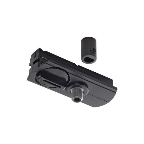 SLV 1-fase-hanglampadapter, zwart, incl. trekontlasting en draadeind - Slv 143120 1 h rgb - 20028735