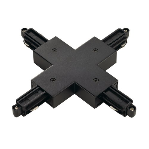 SLV X-verbindingsdeel voor 1-fase HV-hoogspanningsrail, opbouwversie zwart - Slv 143160 1 h rgb - 20028743
