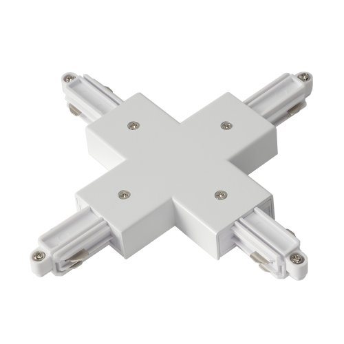 SLV X-verbindingsdeel voor 1-fase HV-hoogspanningsrail, opbouwversie wit - Slv 143161 1 h rgb - 20028744