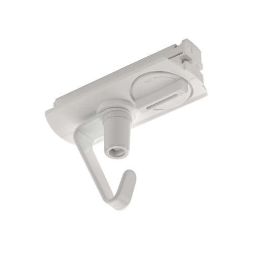 SLV Adapter voor 1-fase HV-hoogspanningsrail, wit, elektrisch, met haak - Slv 143171 1 h rgb - 20028748
