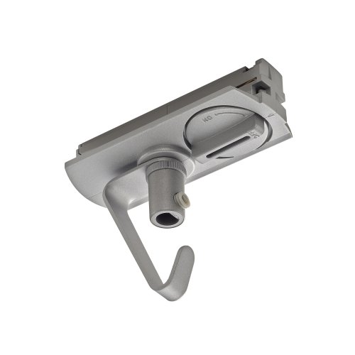 SLV Adapter voor 1-fase HV-hoogspanningsrail, zilver, elektrisch, met haak - Slv 143172 1 h rgb - 20028749