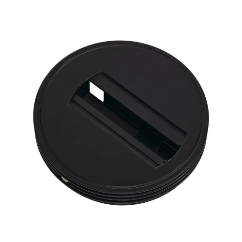 SLV Plafondrozet voor 1-fase adapter, zwart - Slv 143380 1 h rgb - 20028762