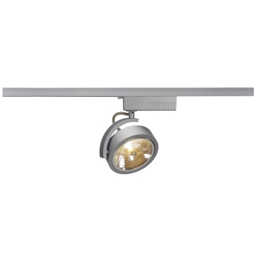 SLV KALU TRACK QRB111 spot, zilvergrijs, max. 50 W, incl. 1-fase adapter - Slv 143464 1 h rgb - 20028778