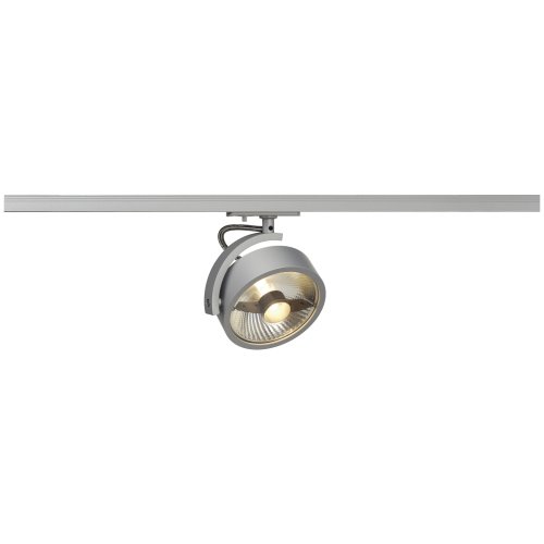 SLV KALU TRACK QPAR111 lampenkop, zilver, incl. 1-fase adapter - Slv 143544 1 rgb - 20028781