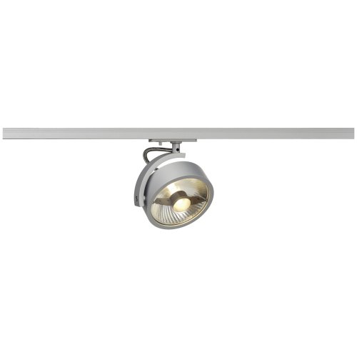 SLV KALU TRACK QPAR111 lampenkop, zilver, incl. 1-fase adapter - Slv 143544 2 rgb - 20028781