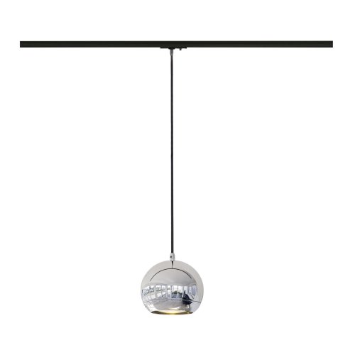 SLV LIGHT EYE hanglamp, chroom, GU10, max. 75 W, incl. 1-fase adapter - Slv 143620 1 h rgb - 20028785