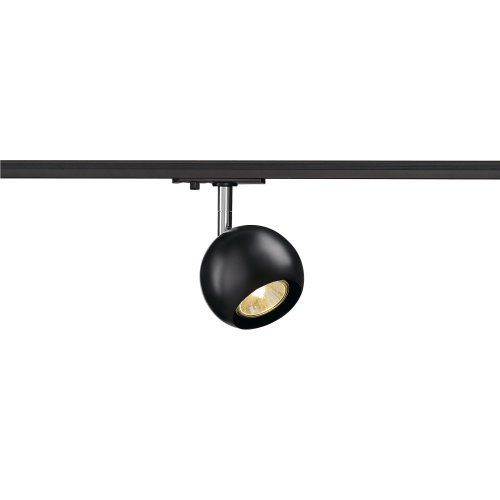 SLV LIGHT EYE SPOT GU10, zwart/ chroom, GU10, max. 50 W, incl. 1-fase adap - Slv 144010 1 h rgb - 20028797