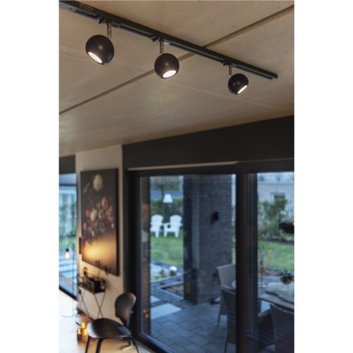 SLV LIGHT EYE SPOT GU10, zwart/ chroom, GU10, max. 50 W, incl. 1-fase adap - Slv 144010 a1 h rgb - 20028797