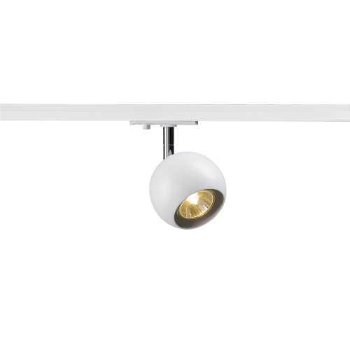 SLV LIGHT EYE SPOT GU10, wit/ chroom, GU10, max. 50 W, incl. 1-fase adapte - Slv 144011 1 h rgb - 20028798