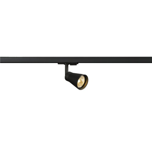 SLV AVO spot incl. 1-fase adapter, zwart, 1x GU10, max. 50 W - Slv 144200 1 h rgb - 20028799