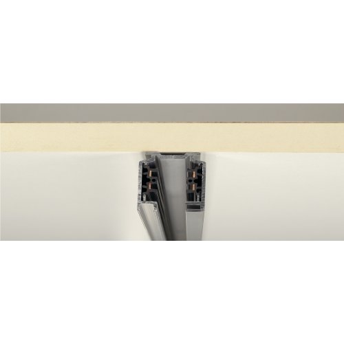 SLV EUTRAC 3-fasen stroomrail, zilvergrijs, 1 m - Slv 145102 ma1 rgb - 20028804