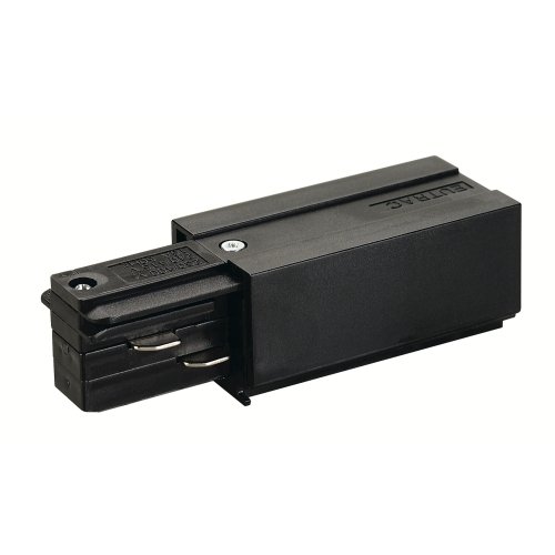 SLV voeding LINKS voor 1 fase spanningsrail zwart 145510 - Slv 145510 1 h rgb - 11007674