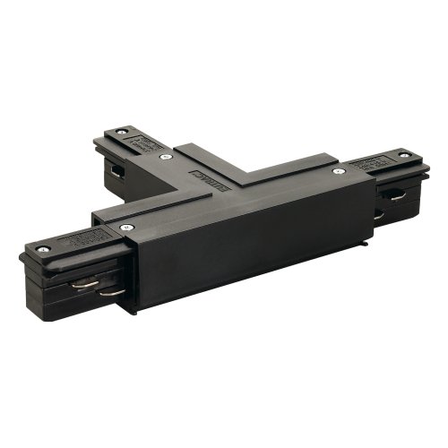 SLV EUTRAC T-verbinder met voedingsmogelijkheid, aarde binnen, links, zwar - Slv 145630 1 h rgb - 20009695