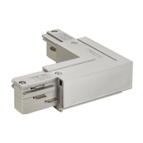 SLV EUTRAC L-verbinder met voedingsmogelijkheid, aarde buiten, zilvergrijs - Slv 145674 1 h rgb - 20028839