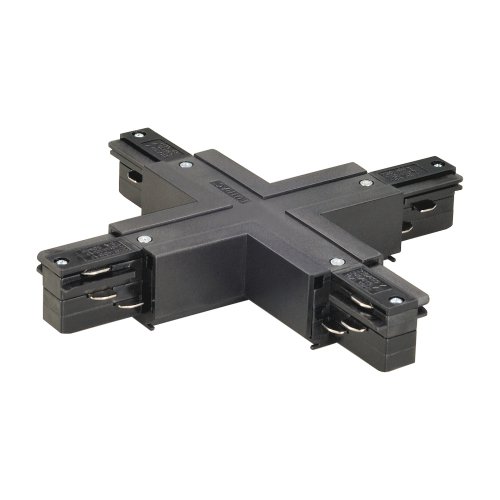 SLV EUTRAC X-verbinder met voedingsmogelijkheid, zwart - Slv 145690 1 h rgb - 20028842